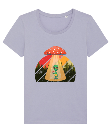 Psychedelic Mushroom Trippy Alien Lavender