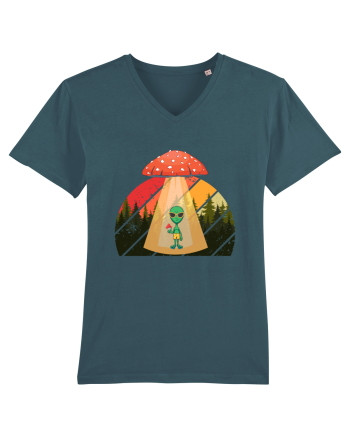 Psychedelic Mushroom Trippy Alien Stargazer