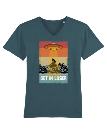 Retro Alien Get In Loser Ufo Stargazer