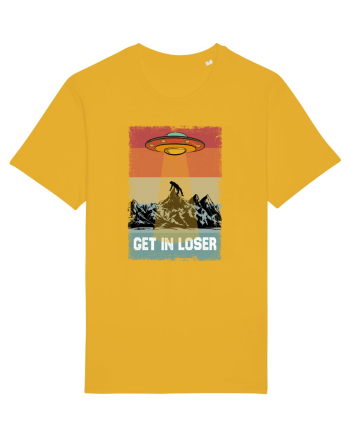Retro Alien Get In Loser Ufo Spectra Yellow