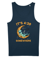 It's 4:20 Somewhere Weed Moon Alien Maiou Bărbat Runs