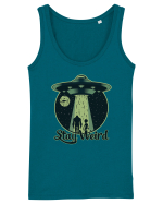 Stay Weird Alien UFO Bigfoot Maiou Damă Dreamer
