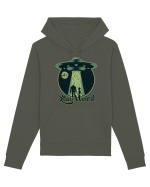 Stay Weird Alien UFO Bigfoot Hanorac Unisex Drummer