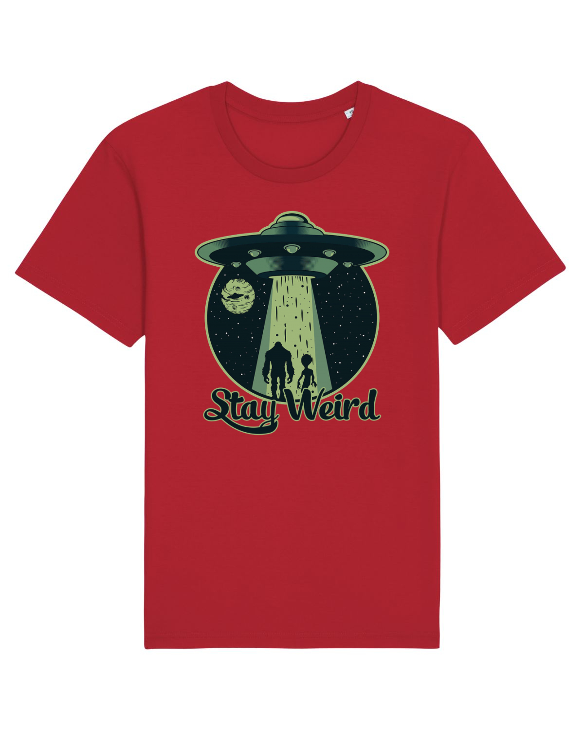 Tricou mânecă scurtă Unisex Rocker Red