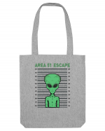 Storm Area 51 Funny Alien Escape Sacoșă textilă