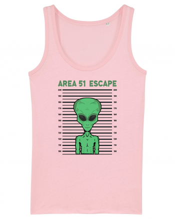 Storm Area 51 Funny Alien Escape Cotton Pink