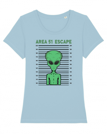 Storm Area 51 Funny Alien Escape Sky Blue