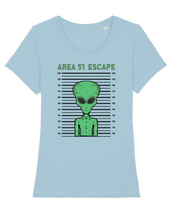 Storm Area 51 Funny Alien Escape Sky Blue