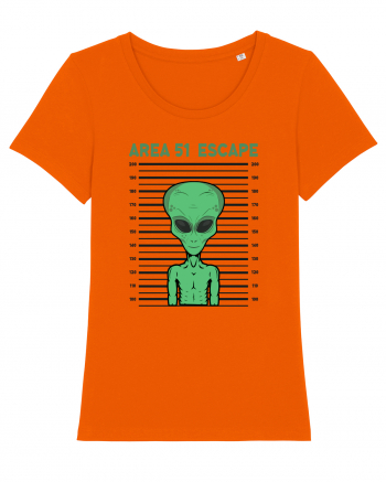 Storm Area 51 Funny Alien Escape Bright Orange