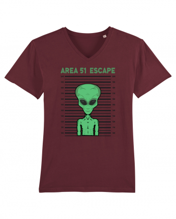 Storm Area 51 Funny Alien Escape Burgundy