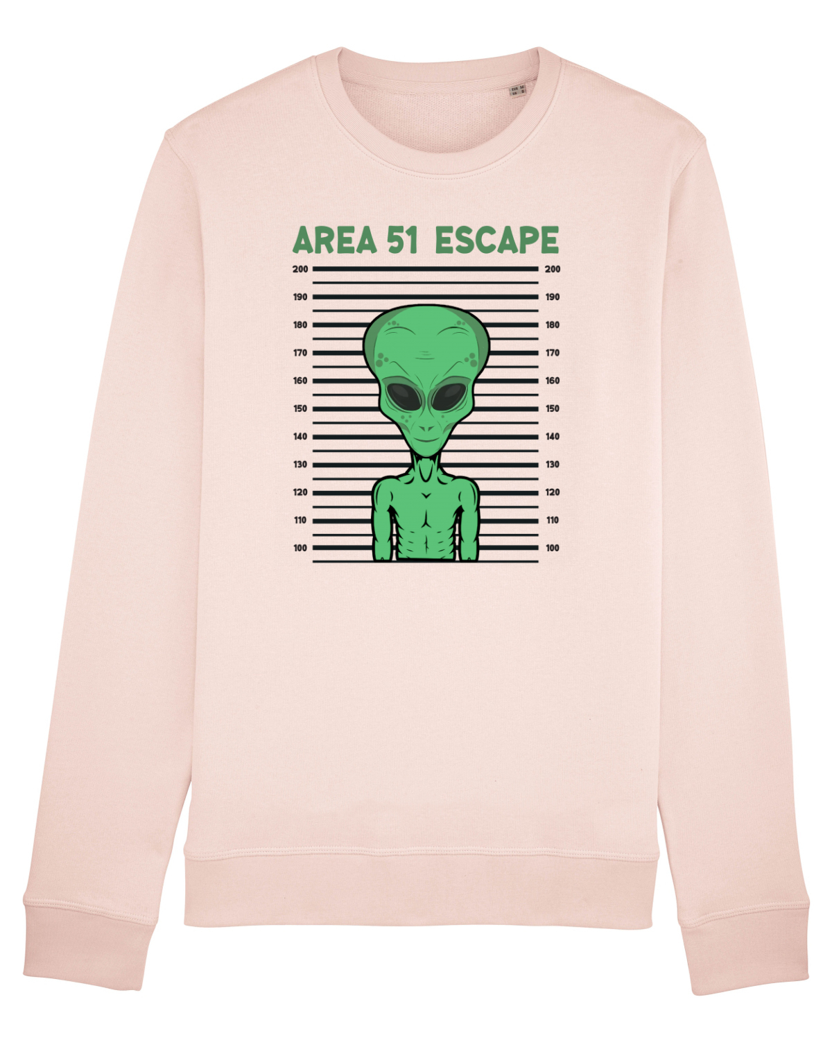 Bluză mânecă lungă Unisex Rise Candy Pink