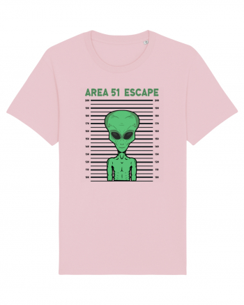 Storm Area 51 Funny Alien Escape Cotton Pink