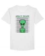 Storm Area 51 Funny Alien Escape Tricou mânecă scurtă guler larg Bărbat Skater