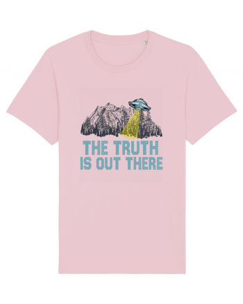 The Truth Is Out There Area 51 Alien Ufo Cotton Pink
