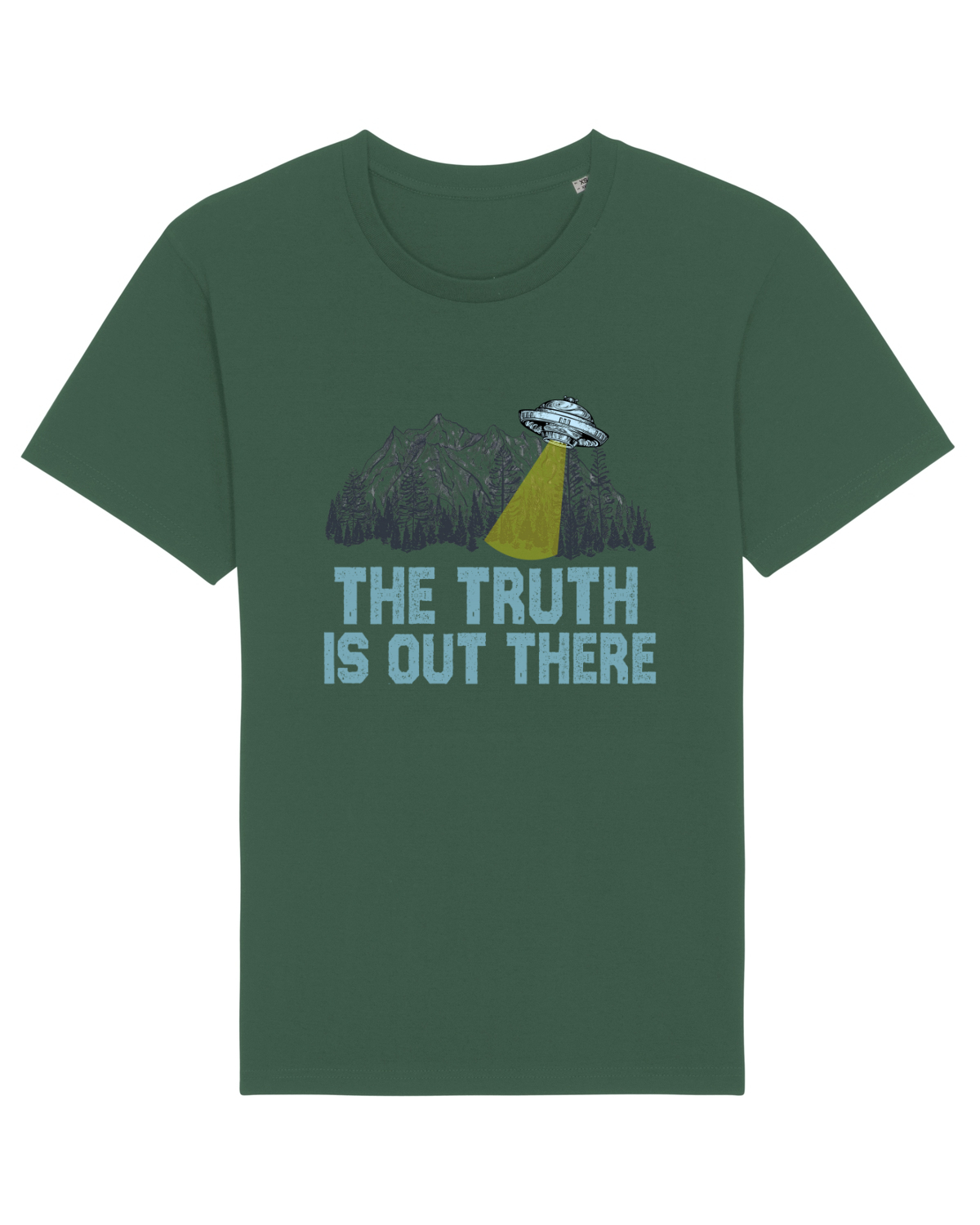 Tricou mânecă scurtă Unisex Rocker Bottle Green