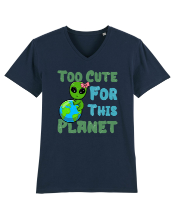 Too Cute For This Planet Ufo Alien French Navy