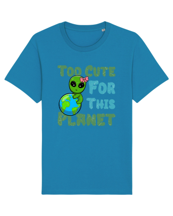 Too Cute For This Planet Ufo Alien Azur