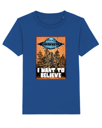 I Want To Believe Ufo Alien Majorelle Blue