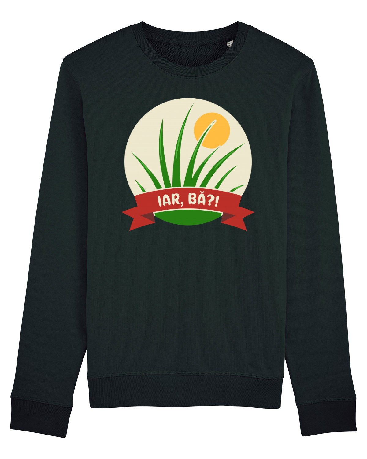 Bluză mânecă lungă Unisex Rise Black