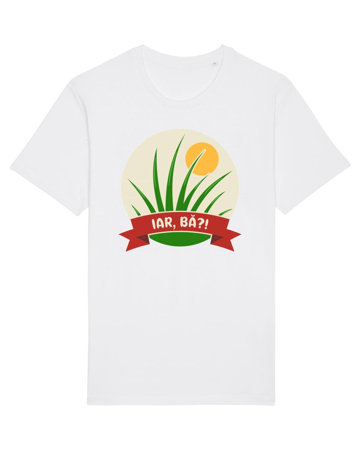 Tricou mânecă scurtă Unisex Rocker White
