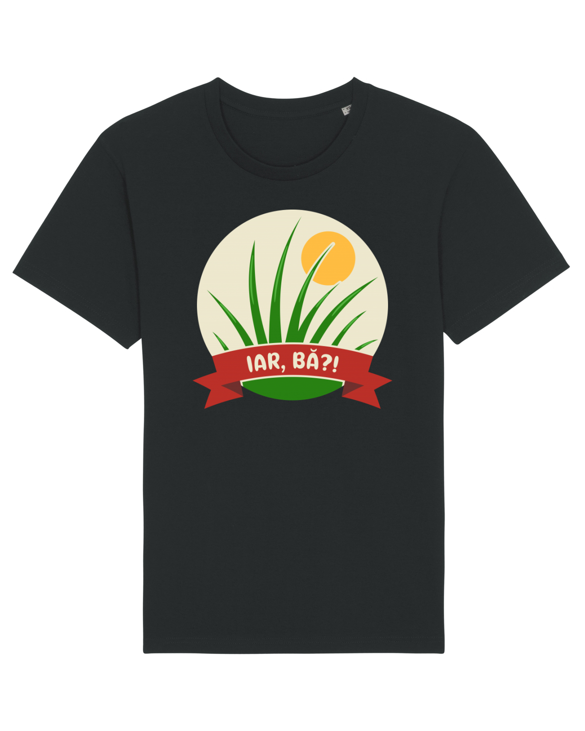 Tricou mânecă scurtă Unisex Rocker Black