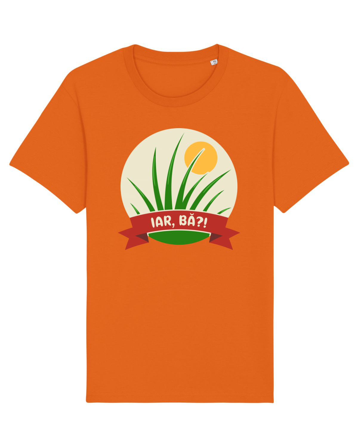 Tricou mânecă scurtă Unisex Rocker Bright Orange