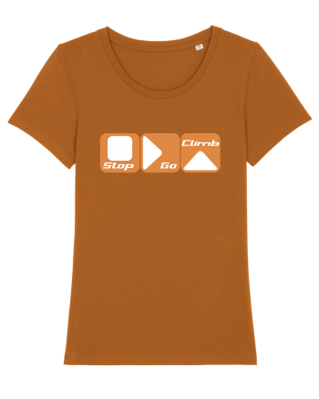 Stop Go Climb Roasted Orange