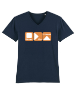 Stop Go Climb Tricou mânecă scurtă guler V Bărbat Presenter