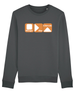 Stop Go Climb Bluză mânecă lungă Unisex Rise