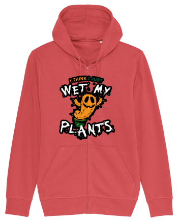 I just wet my plants Halloween  Carmine Red