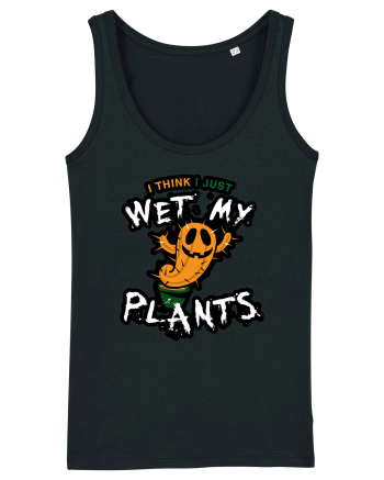 I just wet my plants Halloween  Black