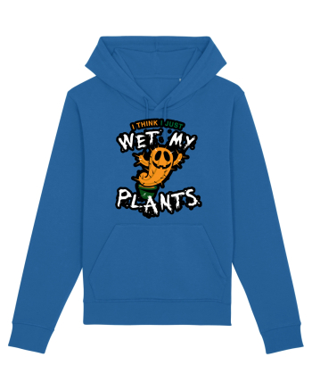 I just wet my plants Halloween  Royal Blue