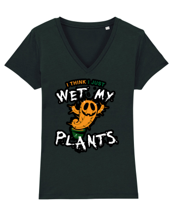 I just wet my plants Halloween  Black