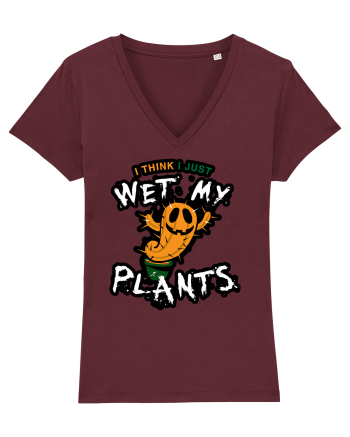 I just wet my plants Halloween  Burgundy