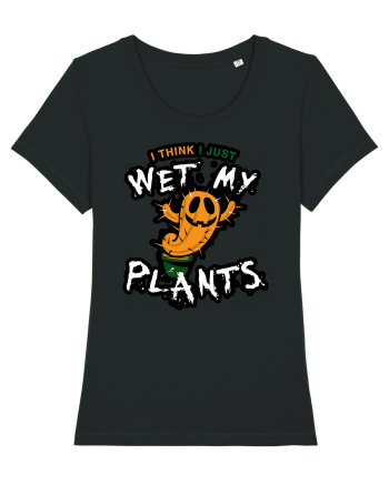 I just wet my plants Halloween  Black