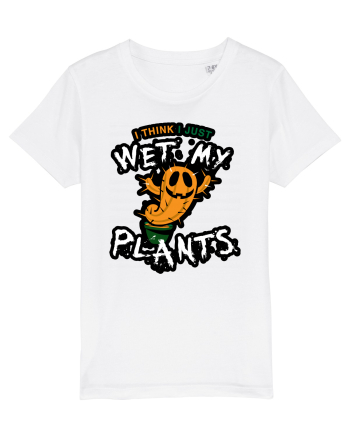 I just wet my plants Halloween  White