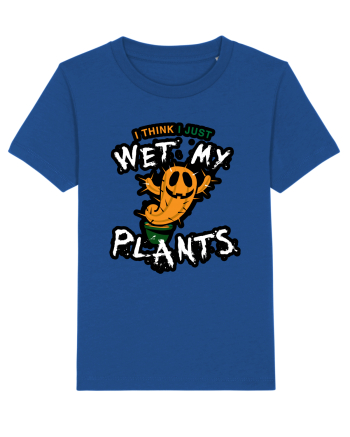 I just wet my plants Halloween  Majorelle Blue