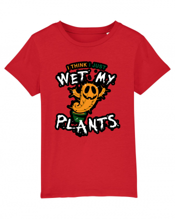 I just wet my plants Halloween  Red