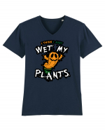 I just wet my plants Halloween  Tricou mânecă scurtă guler V Bărbat Presenter