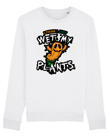 I just wet my plants Halloween  White