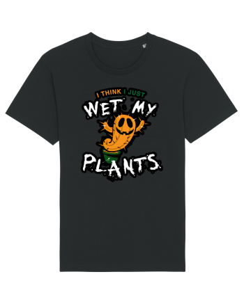 I just wet my plants Halloween  Black
