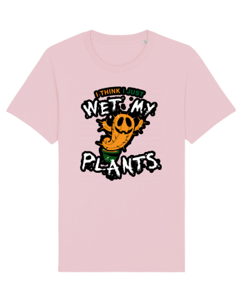 I just wet my plants Halloween  Cotton Pink