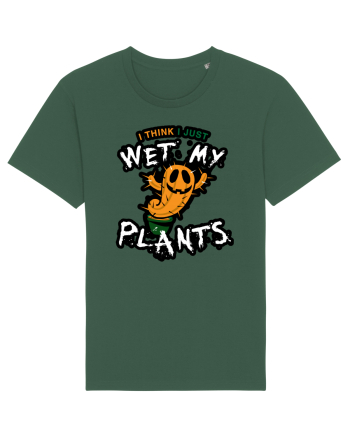 I just wet my plants Halloween  Bottle Green