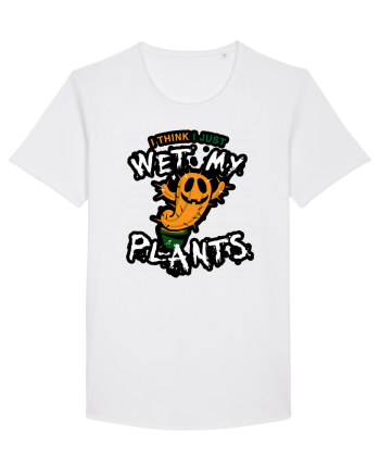 I just wet my plants Halloween  White