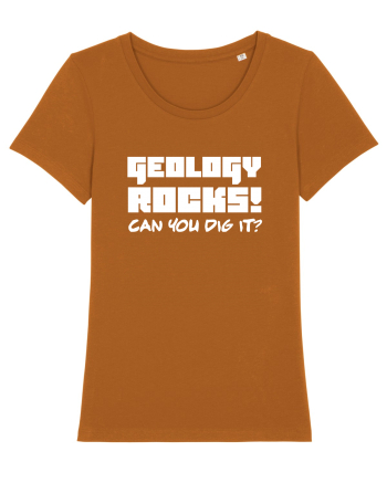 Geology rocks Roasted Orange