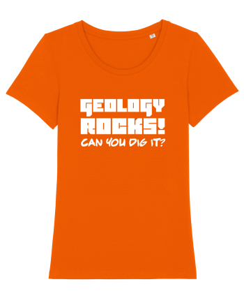 Geology rocks Bright Orange