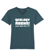 Geology rocks Tricou mânecă scurtă guler V Bărbat Presenter