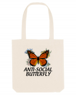 Anti-social Butterfly Sacoșă textilă