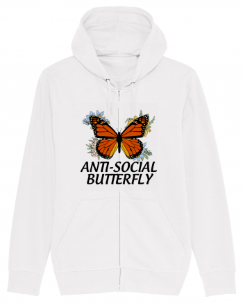 Anti-social Butterfly White