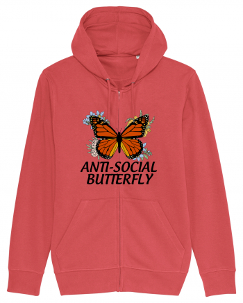 Anti-social Butterfly Carmine Red